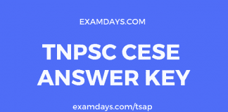 tnpsc cese answer key