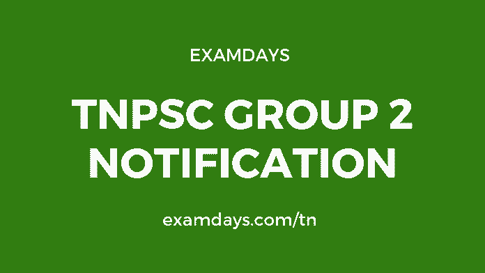 tnpsc group 2 notification