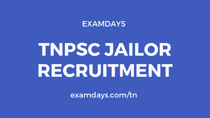 tnpsc jailor notification