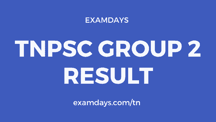 tnpsc group 2 result