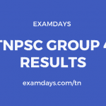 tnpsc group 4 results