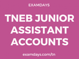 tneb junior assistant accounts recruitment