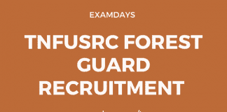 tnfusrc forest guard recruitment