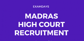 madras high court notification