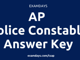 ap police constable answer key