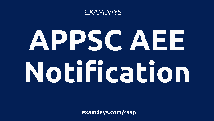 appsc aee notification