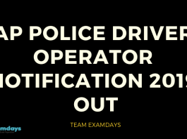 AP Police Driver Operator Notification