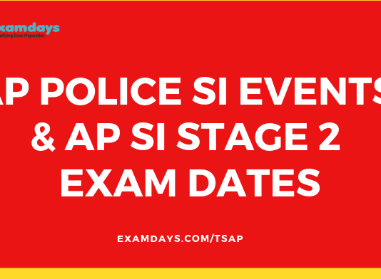 AP Police SI Events