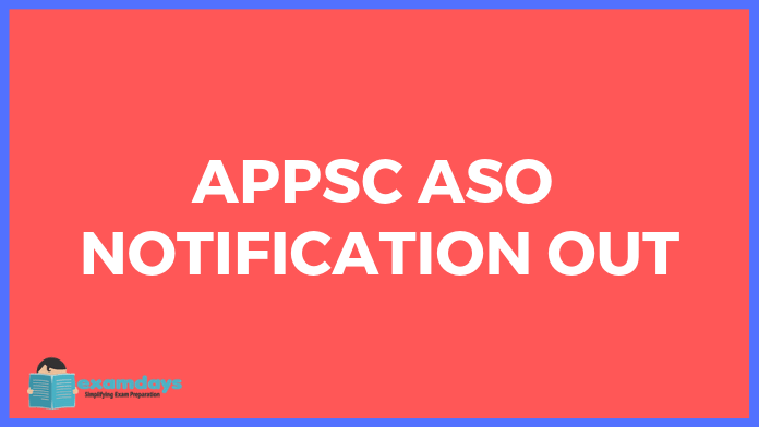 APPSC ASO Notification