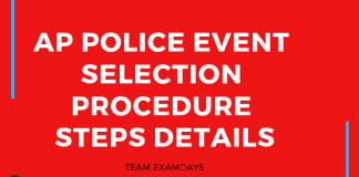 ap police event procedure