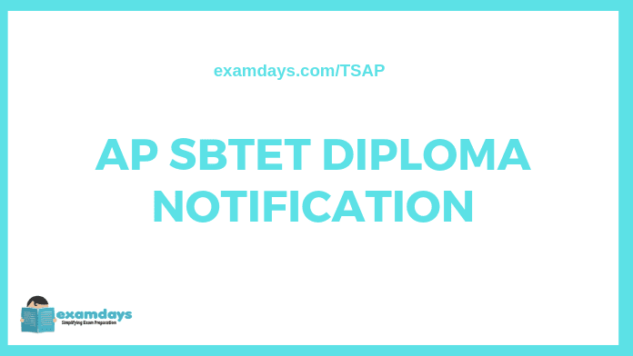 ap sbtet diploma notification