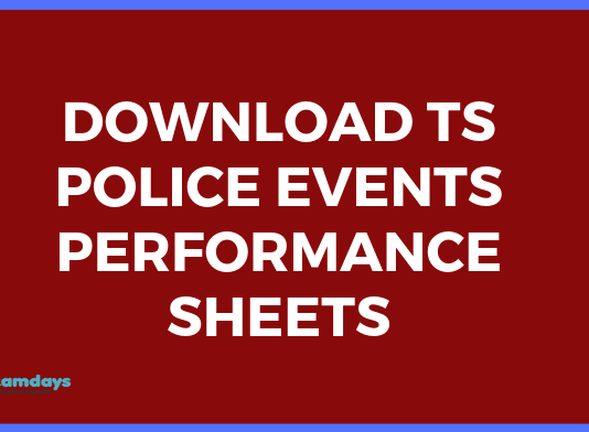 ts police events performance sheets