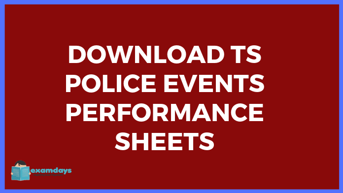 ts police events performance sheets