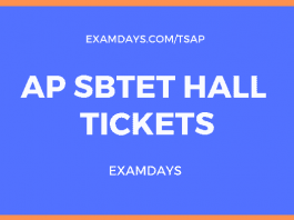 ap sbtet hall ticket