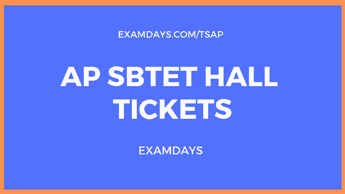 ap sbtet hall ticket