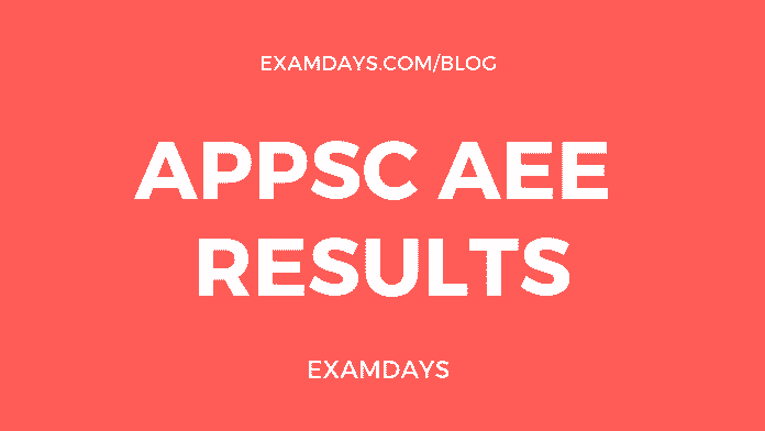 appsc aee results