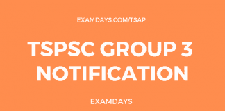 tspsc group 3 notification