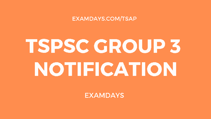 tspsc group 3 notification