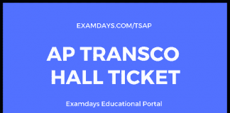 ap transco hall ticket