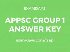 appsc group 1 answer key