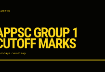 appsc group 1 cutoff marks