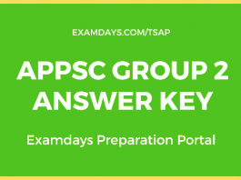 appsc group 2 answer key