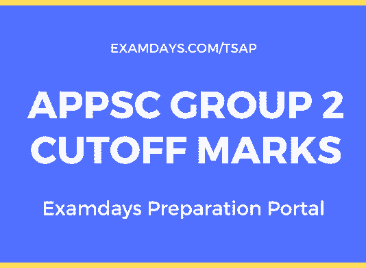 appsc group 2 cutoff marks