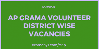 ap grama volunteer district wise vacancies