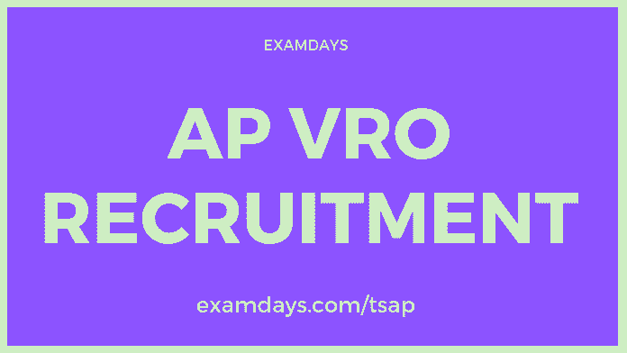 ap vro recruitment