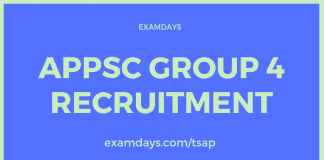 appsc group 4 notification