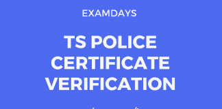 ts police certificate verification