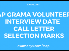 ap grama volunteer interview dates