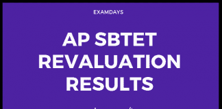 ap sbtet revaluation results
