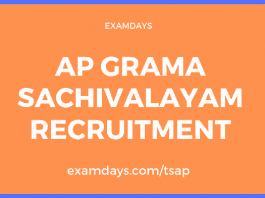 grama sachivalayam notification