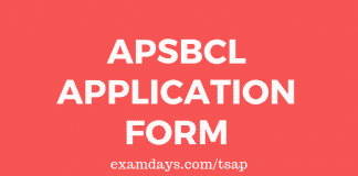 apsbcl application form
