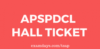 apspdcl hall ticket