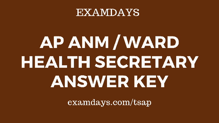 ap anm answer key