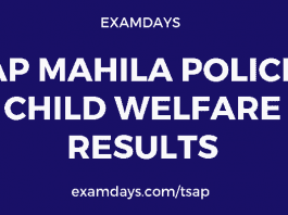 ap mahila police results