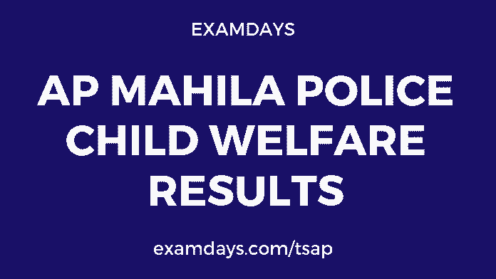ap mahila police results