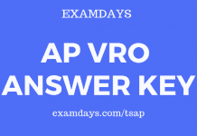 ap vro answer key