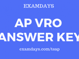 ap vro answer key