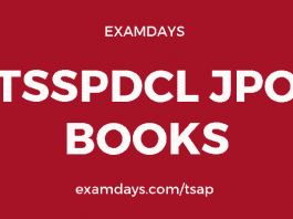 tsspdcl jpo books