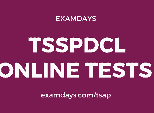 tsspdcl online tests