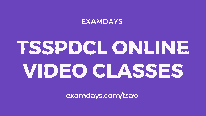 tsspdcl online video classes