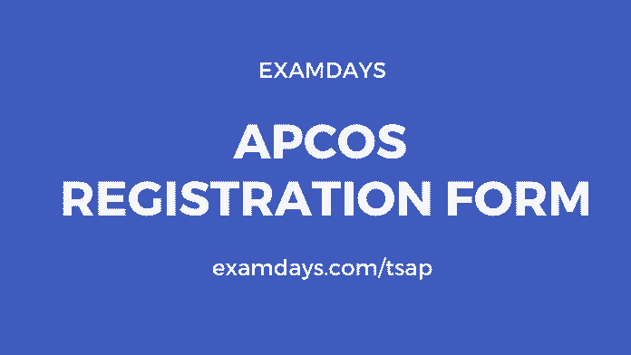 apcos registration form