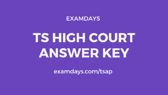 ts high court answer key