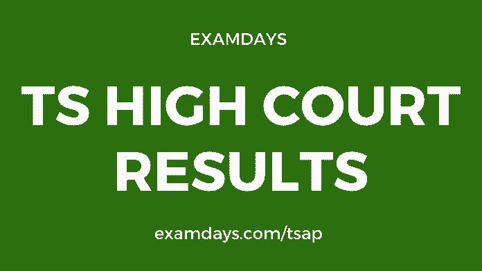 ts high court results