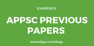 appsc previous papers pdf