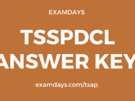tsspdcl answer key
