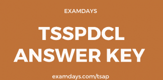 tsspdcl answer key